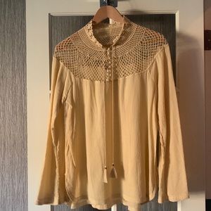 🚺 Free People Blouse size L